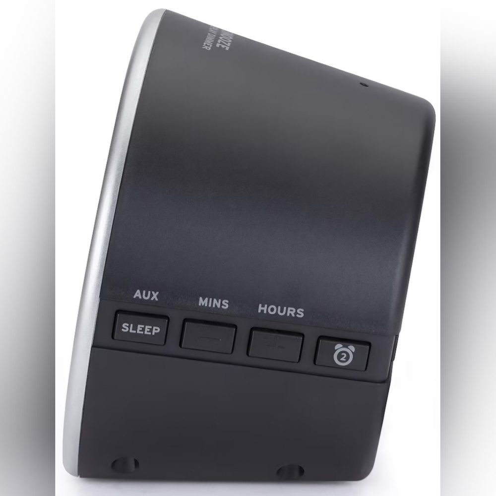 Timex Dual Alarm/ FM Clock w/Built-in Speaker, USB Charger, Green LED Display w/ - Picture 10 of 10